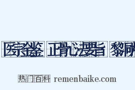 医宗金鉴·正骨心法要旨·黎洞丸是什么意思的图片